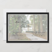 Azalea Park Wedding Invitation Kaart (Voorkant)