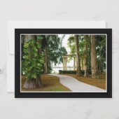 Azalea Park Wedding Invitation Kaart (Achterkant)