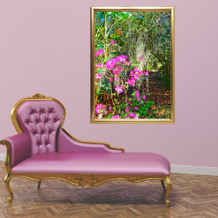 Azalea Path Bok Tower Gardens Lake Wales Poster