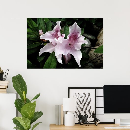 Azalea Poster (Thuiskantoor)
