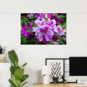Azalea Poster (Thuiskantoor)
