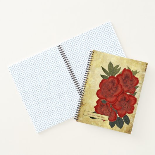 azalea (rododendron) notitieboek (Binnen)