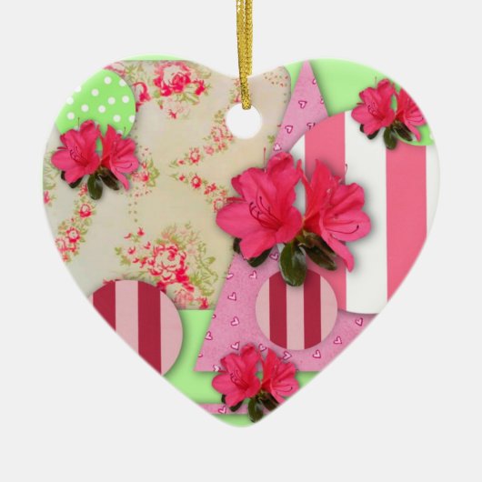 Azalea Scrapbook Ornament (Voorkant)
