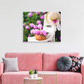 Azalea Summer Canvas Afdruk (Insitu (Woonkamer))