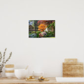 Azalea Trail Garden in Tyler, Texas Poster (Keuken)