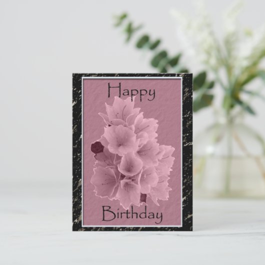 Azalea Verjaardag Briefkaarten (Staand voorkant)