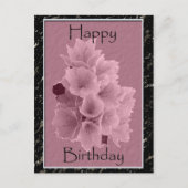 Azalea Verjaardag Briefkaarten (Voorkant)