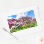 Azalea Viewing [Rectangular Seal] Rechthoekige Sticker (Envelop)