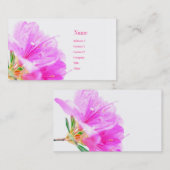 Azalea Visitekaartje (Voorkant / Achterkant)