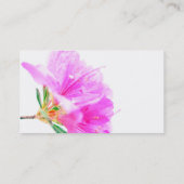 Azalea Visitekaartje (Achterkant)