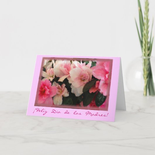 "Azaleas #1" Kaart (Voorkant)
