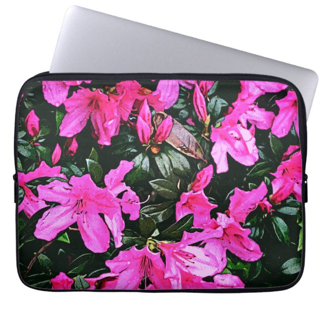 Azaleas 6082 laptop sleeve (Voorkant)