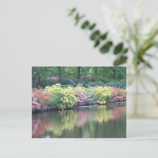 Azaleas Briefkaart (Staand voorkant)