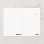 Azaleas Briefkaart (Achterkant)