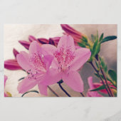 Azaleas Briefpapier (Voorkant)