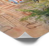 Azaleas door Carl Larsson Poster (Hoek)