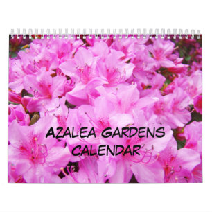 Azaleas Gardens Calendar Pink White Sinaasappel Az Kalender