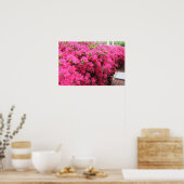 Azalea's in het volste Bloom Poster (Keuken)
