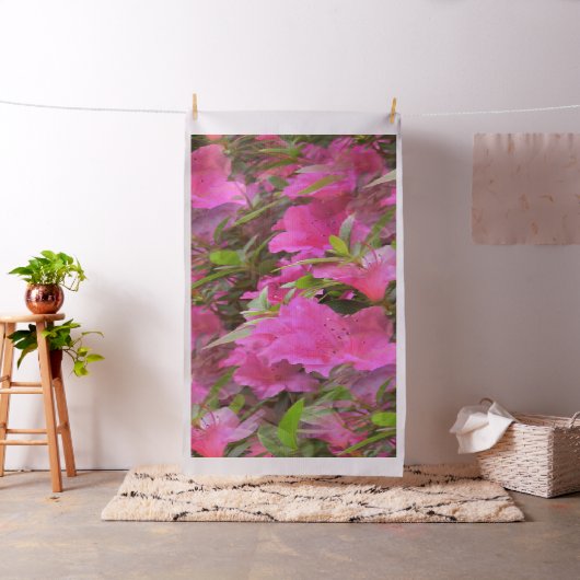 Azalea's in roze.... stof (Voorbeeld)