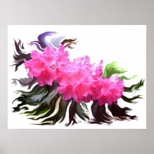 Azaleas Poster (Voorkant)