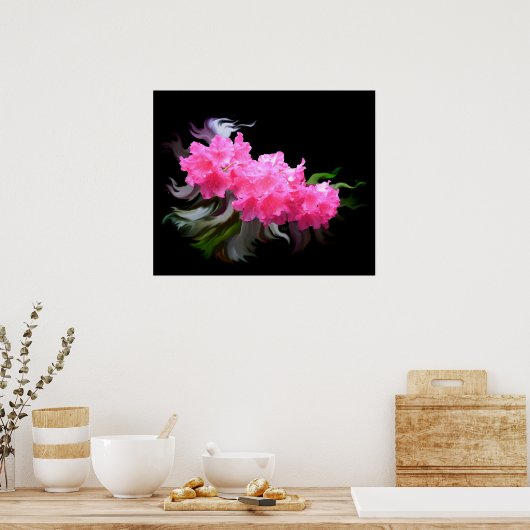 Azaleas Poster (Keuken)