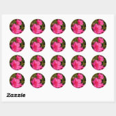Azaleas Ronde Sticker (Vel)