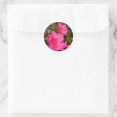 Azaleas Ronde Sticker (Tas)