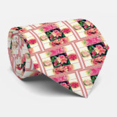 Azaleas Stijl 1950 Stropdas (Opgerold)