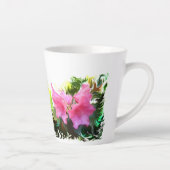 Azaleatbloem Latte Mok (Rechts)