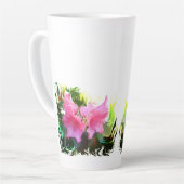 Azaleatbloem Latte Mok (Linkerhoek)