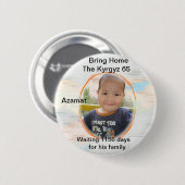 Azamat herzien ronde button 5,7 cm (Voorkant /achterkant)