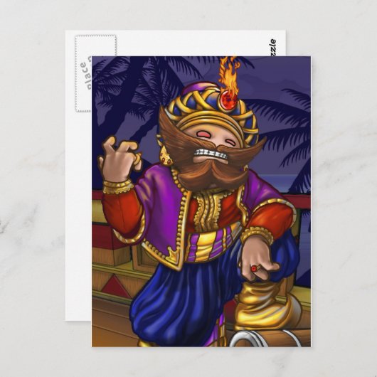 Azarbad Briefkaart (Voorkant / Achterkant)