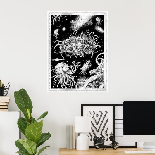 Azathoth Poster (Thuiskantoor)