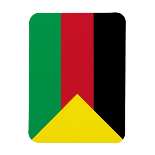 Azawad Flag Magneet (Verticaal)