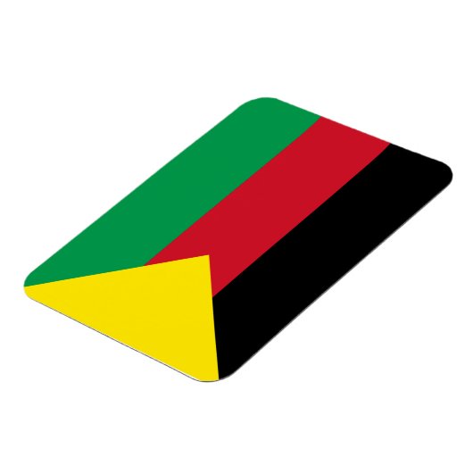 Azawad Flag Magneet (Linkerzijde)