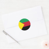 Azawad Flag Ronde Sticker (Envelop)