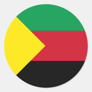 Azawad Flag Ronde Sticker