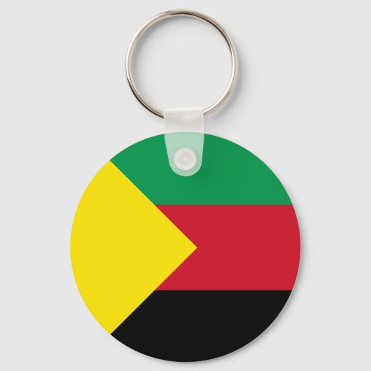 Azawad Flag Sleutelhanger (Voorkant)