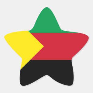 Azawad Flag Ster Sticker