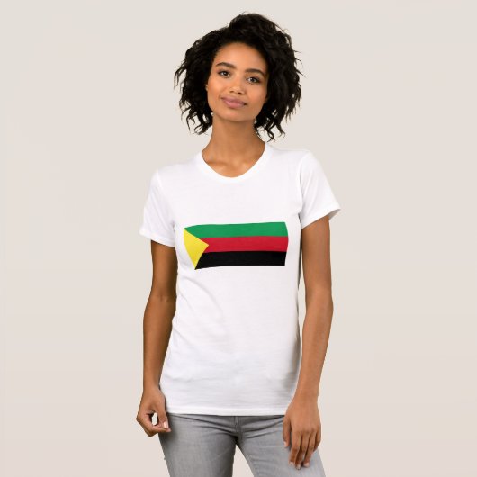 Azawad Flag T-shirt (Voorkant volledig)