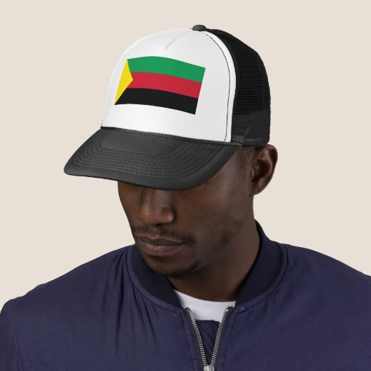 Azawad Flag Trucker Pet (In situ)