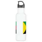 Azawad Flag Waterfles (Achterkant)