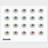 Azawad Rocks v2 Ronde Sticker (Vel)