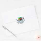 Azawad Rocks v2 Ronde Sticker (Envelop)