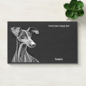 Azawakh Abstract Art Dog Naam Post-it® Notes (Kantoor)