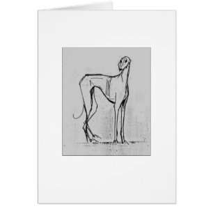 Azawakh Card van David Moore