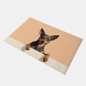 Azawakh Hond deurmat Kunst (Schuin)