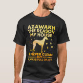 Azawakh Hond Eigenaar Arabische Greyhound Tuareg S T-shirt (Voorkant)