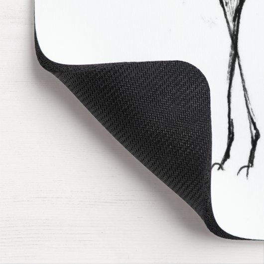 Azawakh Mousepad 2 van David Moore Muismat (Hoek)