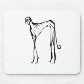 Azawakh Mousepad 2 van David Moore Muismat (Voorkant)